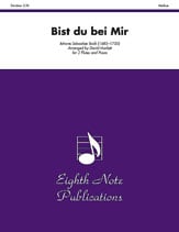 BIST DU BEI MIR FLUTE DUET WITH PIANO cover